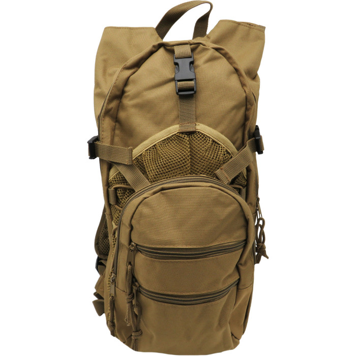 Zaino Royal tattico in nylon con tasca porta camelback