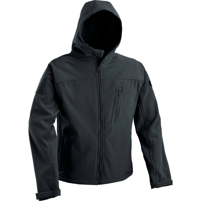 Giacca Defcon 5 softshell  idrorepellente con cappuccio