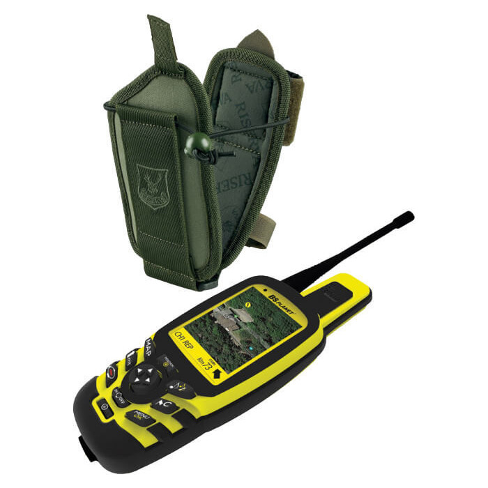 Riserva - porta gps cordura verde per Bs Planet BS 300