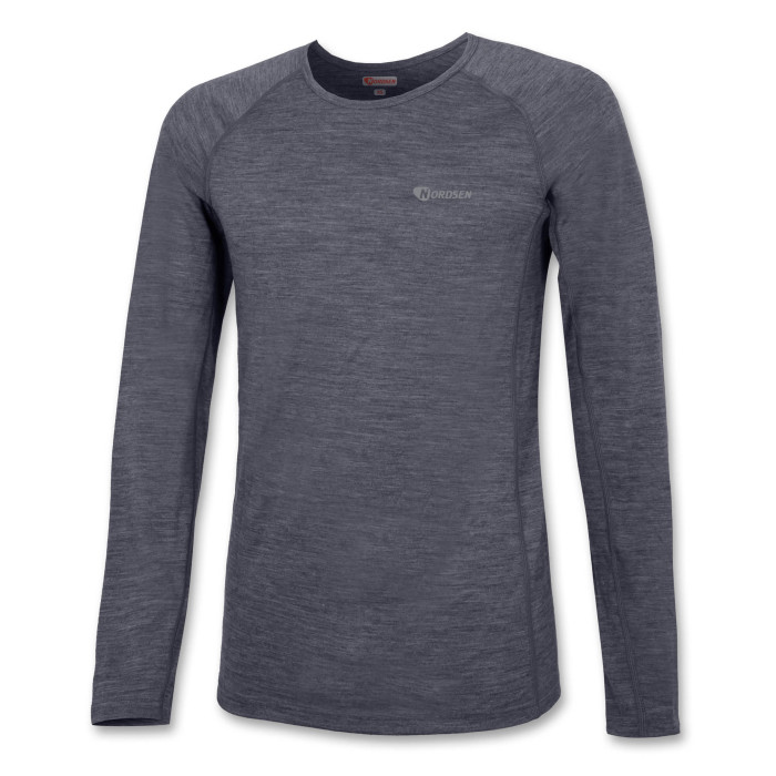 Maglia Nordsen Ash misto merinos grigio