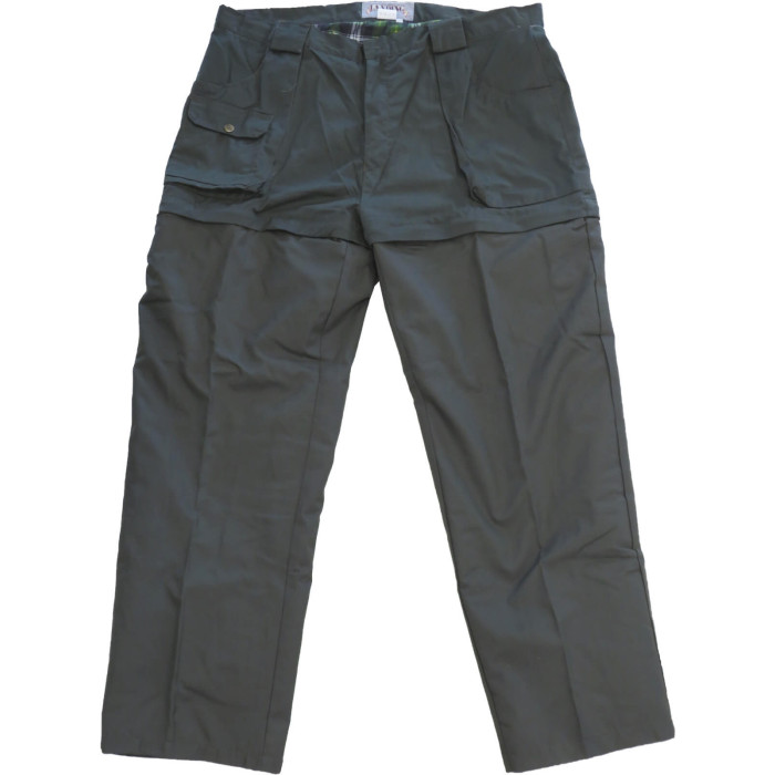 Pantalone Landing invernale da foderato con nylon verde