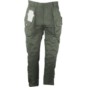 Pantalone cotone verde...