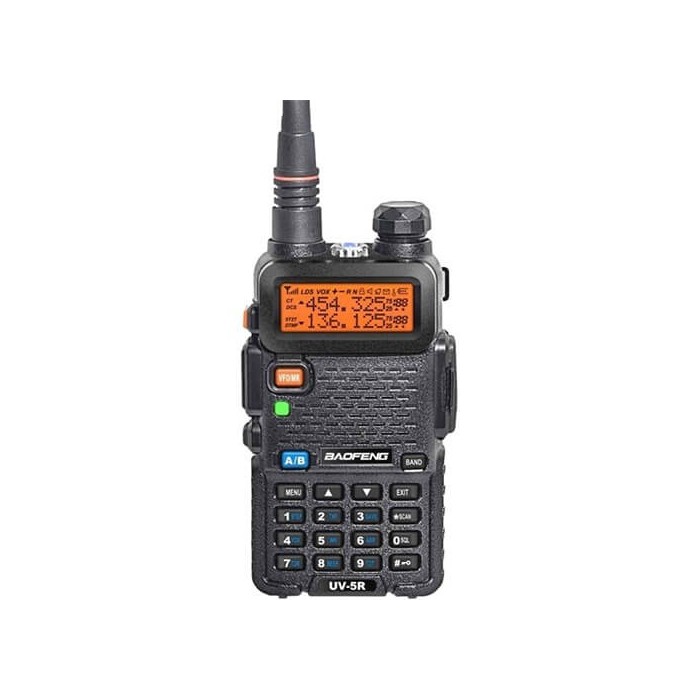 Ricetrasmittente Baofeng UV-5R 5W colore nero