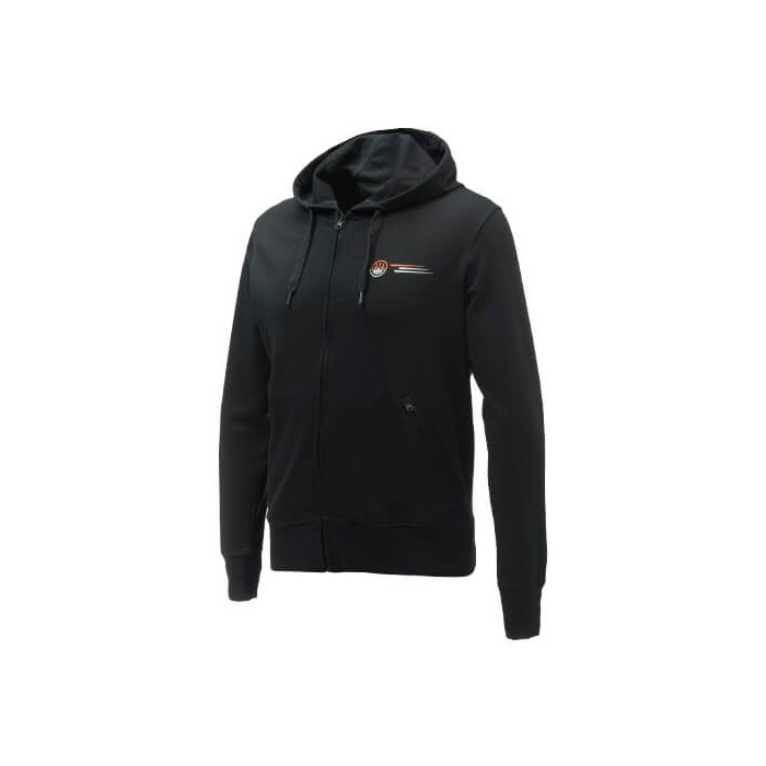 Broken Clay Sweatshirt - Felpa da uomo in cotone comfort con stampe Beretta Competition