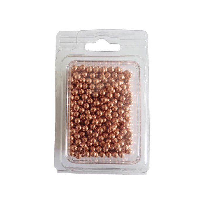 Pallini di metallo ramati 6 mm JS tactical peso 0,90 gr 500 pz