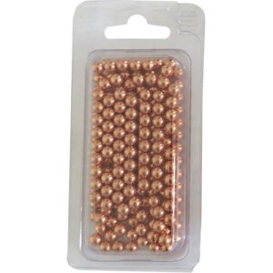 Pallini di metallo ramati 6 mm JS tactical peso 0,90 gr 250 pz