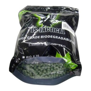 Pallini biodegradabili 6 mm Js tactical 0,25 g 4000 pz verdi