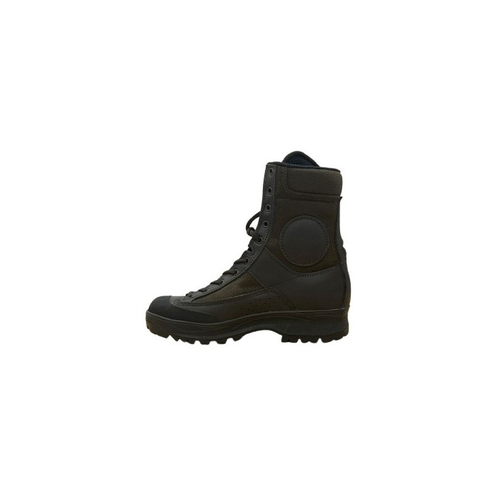 Anfibi Tattici Militari K-Work Doorman, Piena Pelle Made In Italy, Impermeabili, Suola Antiscivolo