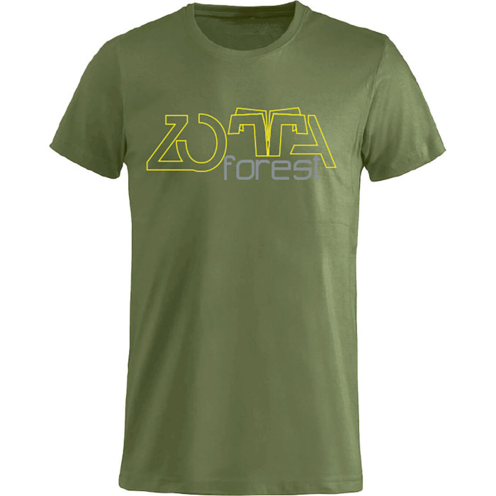 Zotta Forest - t-shirt Active man manica corta verde