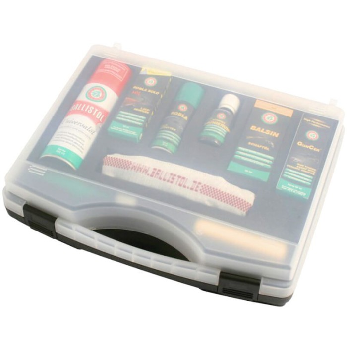 Kit Ballistol manutenzione e cura delle armi completo da 8 pz