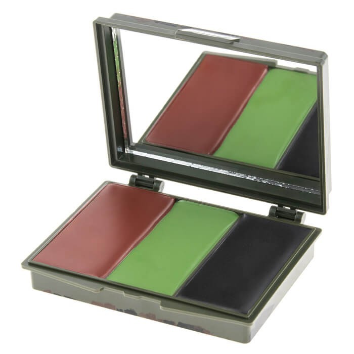 Trucchi mimetici viso per mimetizzazione Mil-Tec tre colori camouflage