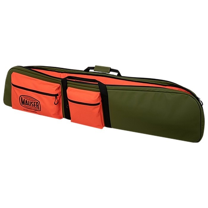 Fodero custodia Mauser Futteral Trail per fucile 130 cm verde e arancio