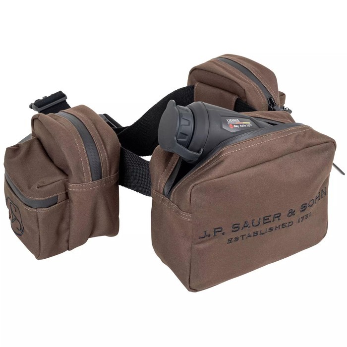 Cintura da caccia Sauer porta accessori marrone