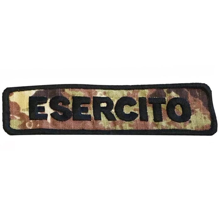 Patch Esercito Targhetta Defcon 5 vegetato italiano