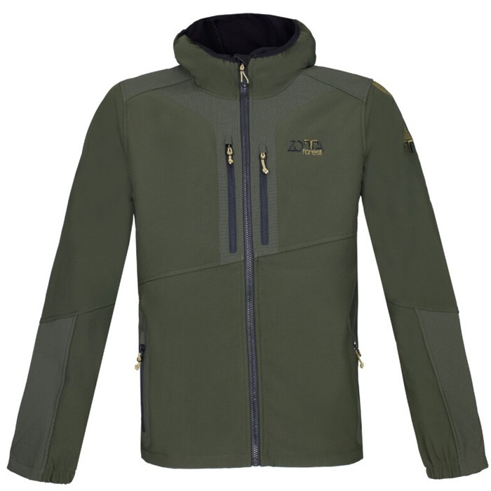 Zotta Forest - giacca softshell Tiger man jacket verde
