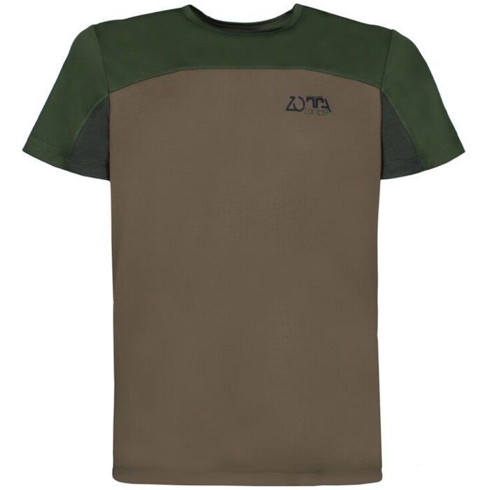 Zotta Forest - t-shirt Ambition man manica corta verde e khaki