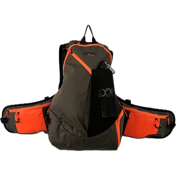 Zotta Forest - zaino trisacca Orena backpack verde e arancio