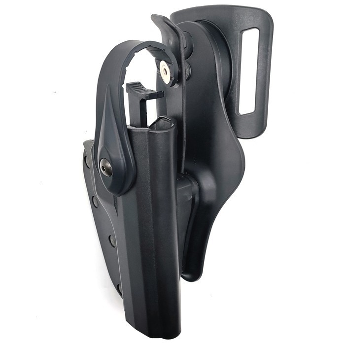 Fondina da cintura King Cobra Evo 5 Iron in polimero per Beretta 92 dx nera