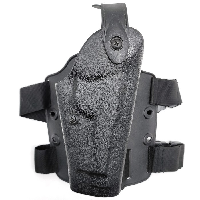 Fondina cosciale Safariland in polimero per Beretta 92 dx nera