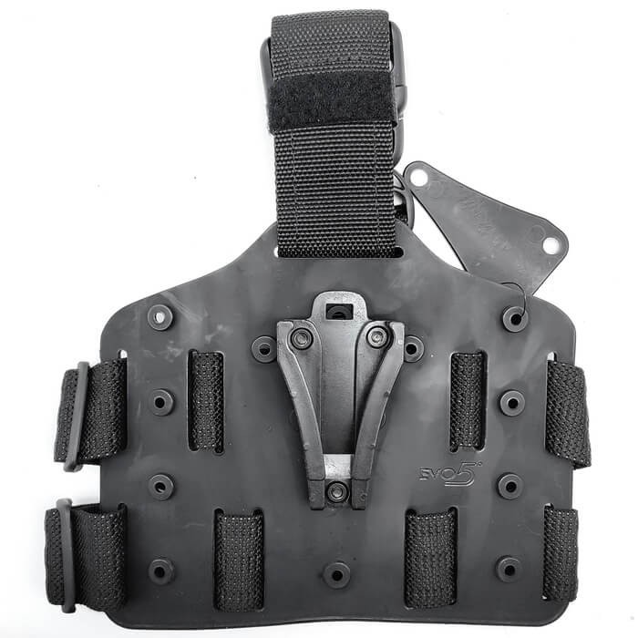 Piattaforma Cosciale King Cobra Evo 5 Tactical SQS Female portafondina nera