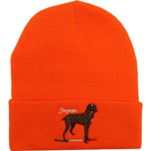 Berretto arancio con stampa...