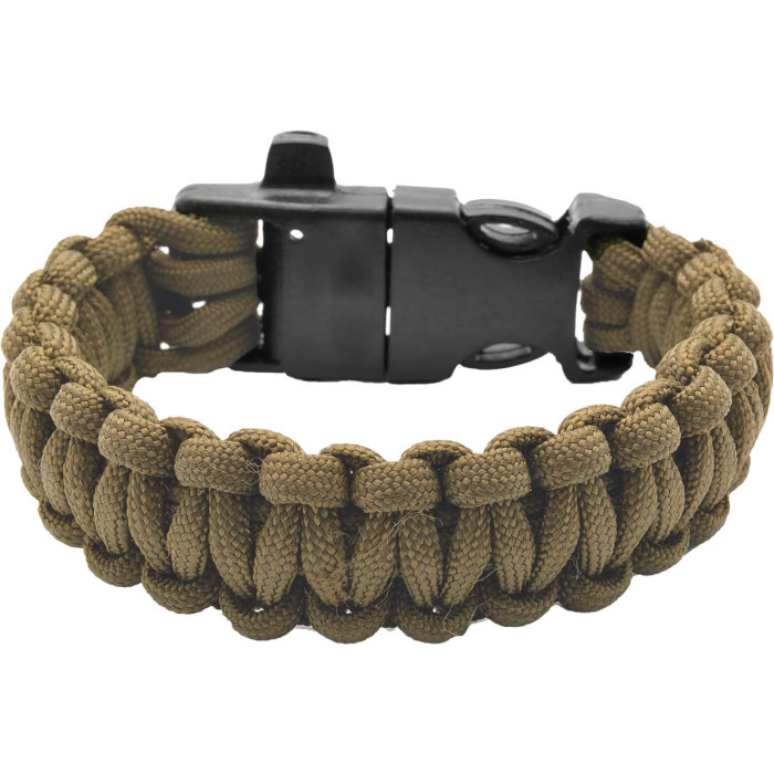 Braccialetto Survival Paracord 3 In 1 Tan