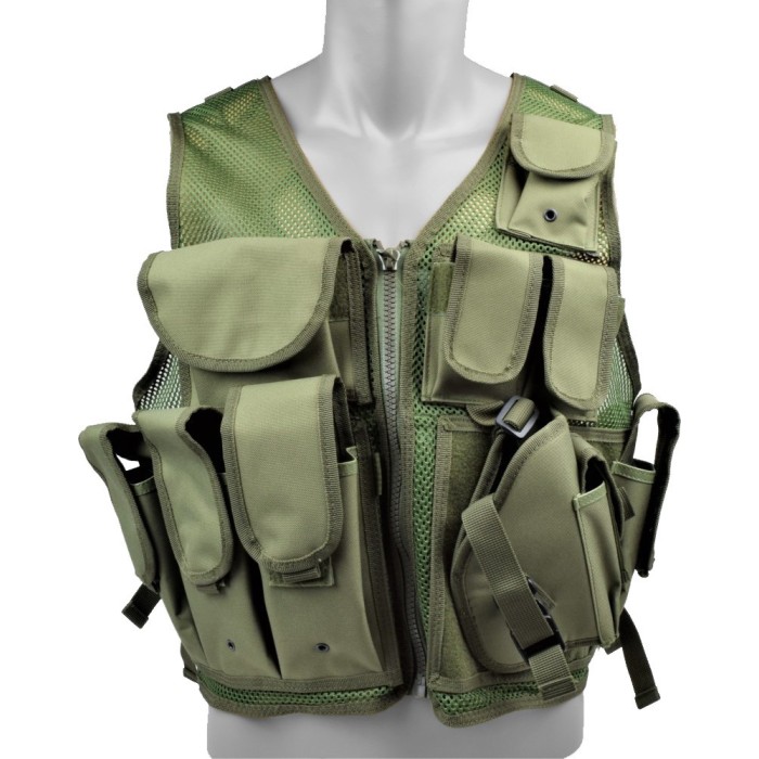 Gilet Royal tattico a rete