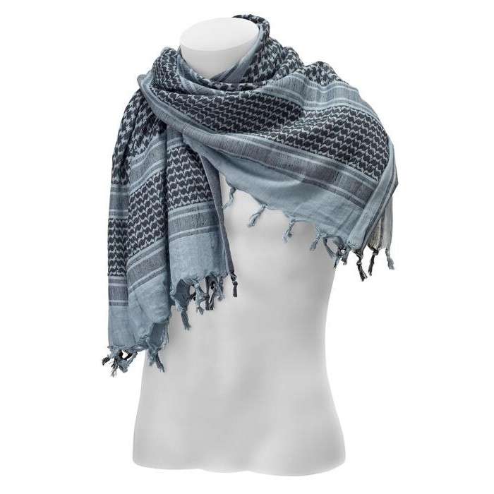 Kefiah Afghan shamag Defcon 5 light blu