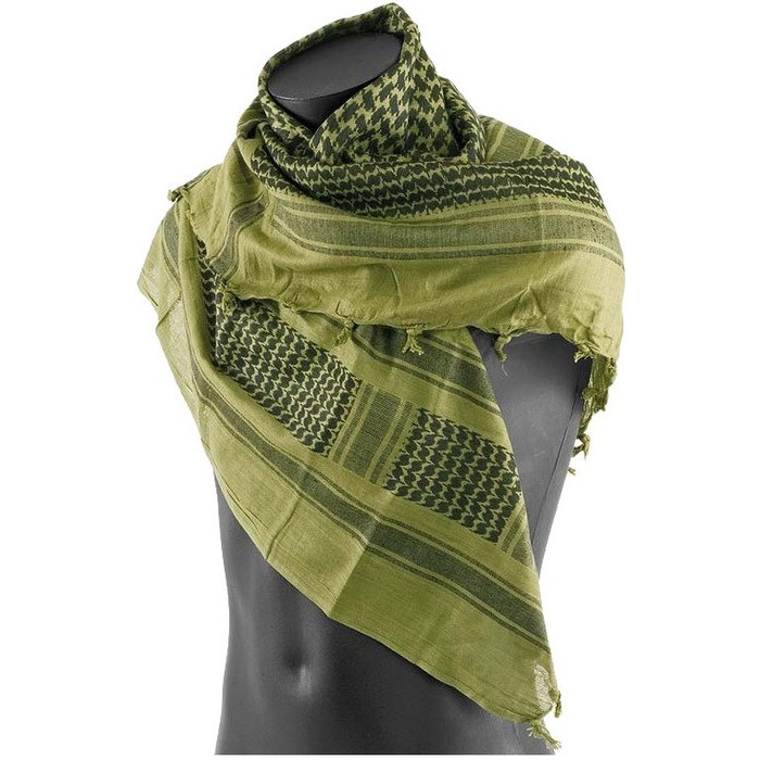 Kefiah Afghan shamag Defcon 5 verde OD