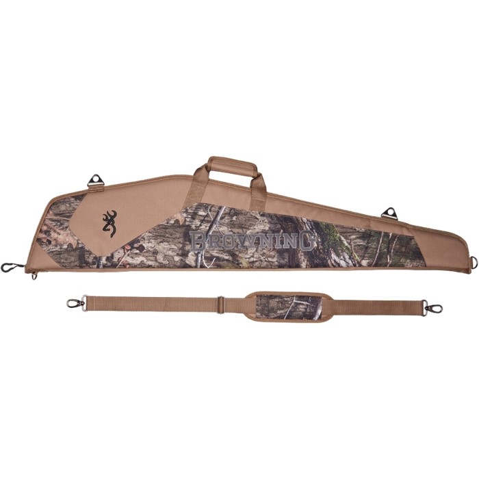 Fodero fucile Browning Grapple DNA per armi marrone e camo 115 cm