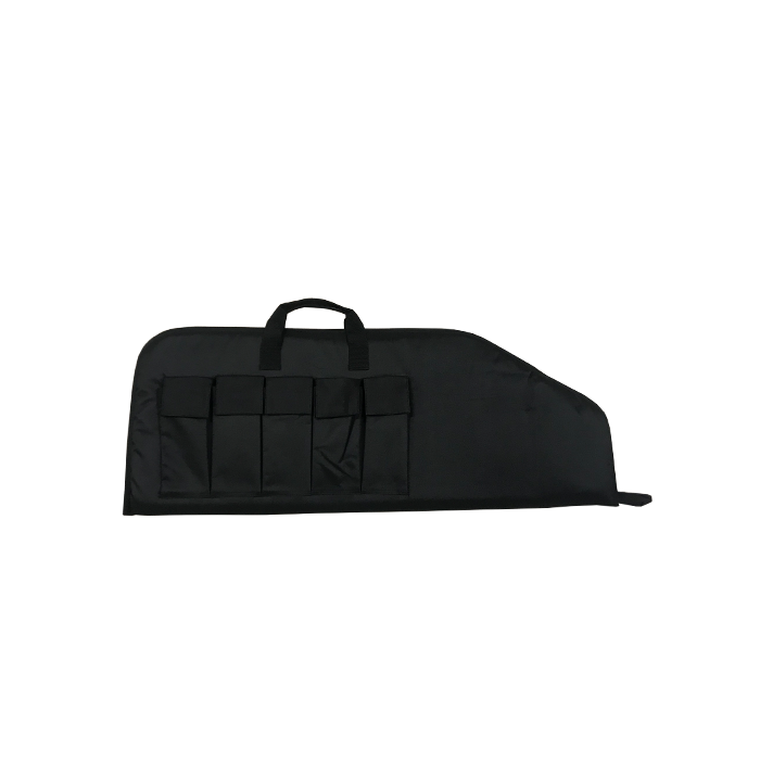 Fodero custodia carabina con ottica 5 tasche multiuso Ra Sport 90x35 cm nero