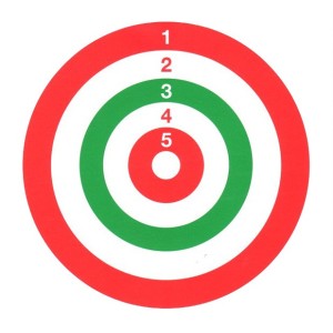 Bersagli in cartoncino...