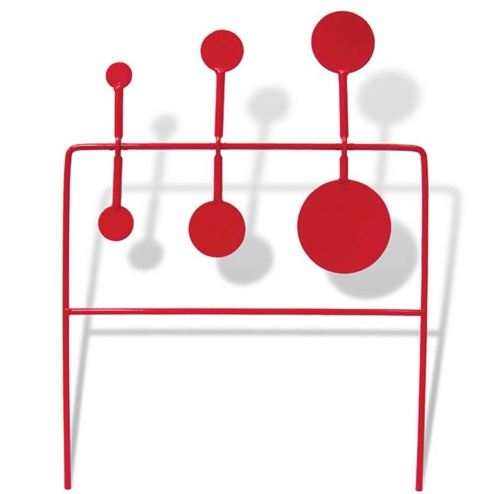 Bersaglio Stoeger ST3 spinning targets oscillante in metallo da softair 3 target
