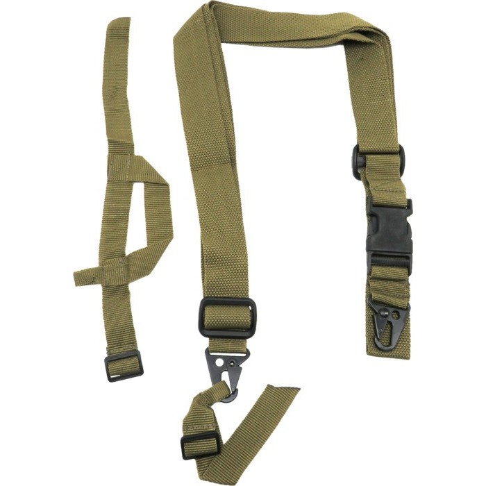 Cinghia a tre punti Royal elasticizzata dark earth