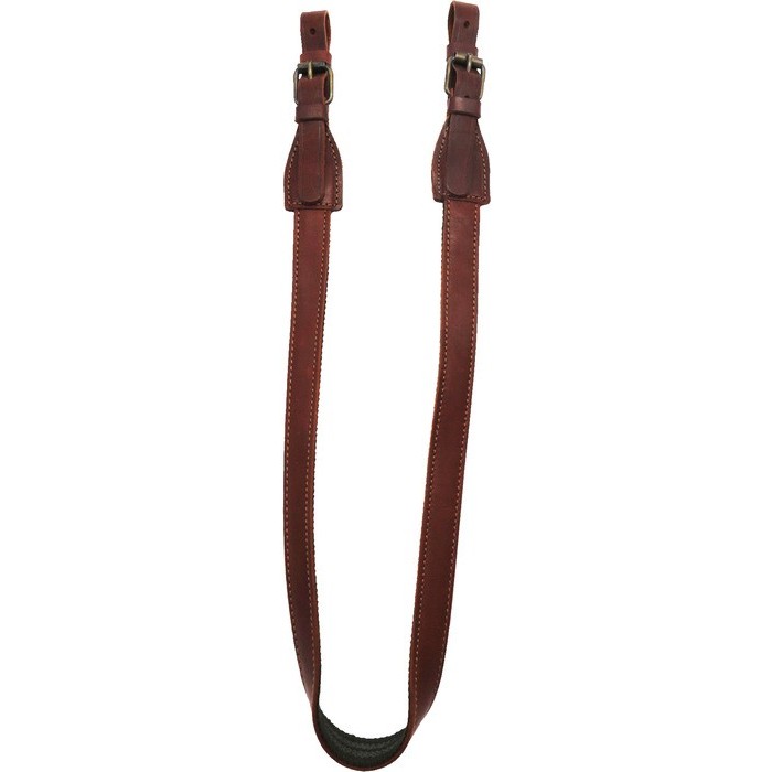 Cinghia in pelle con antiscivolo per fucile