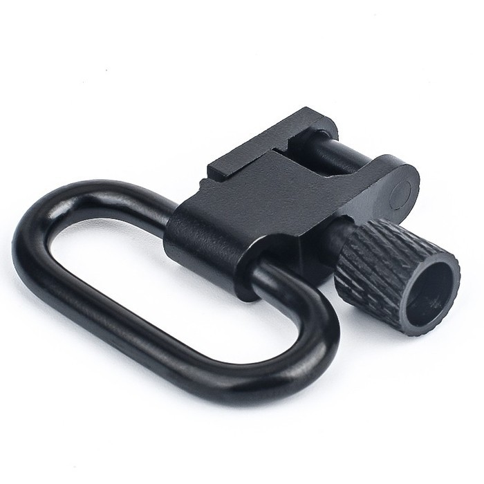 Gancio in metallo con viti porta cinghia e bretella fucile