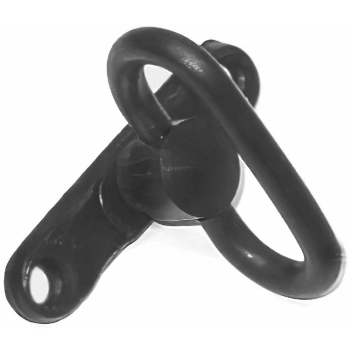 Gancio porta bretella in metallo per canne doppietta