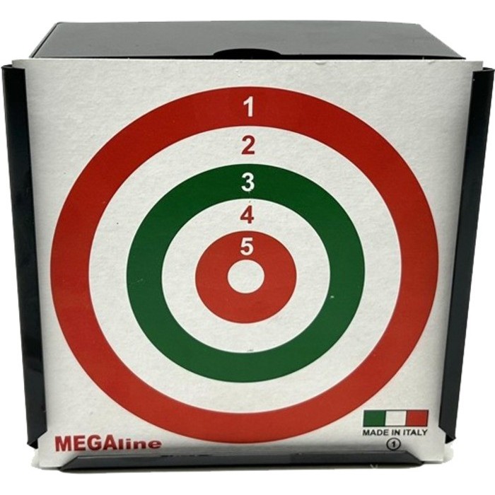 Porta bersaglio ammortizzato con raccoglitore 14x14 cm