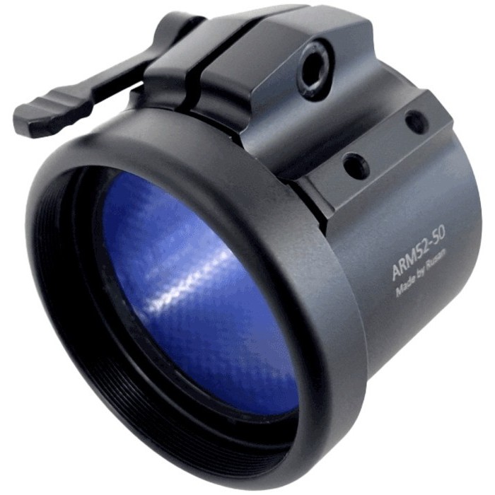 Adattatore Rusan Q-R a sgancio rapido per anelli con filettatura 52x0.75 - Ø50 mm