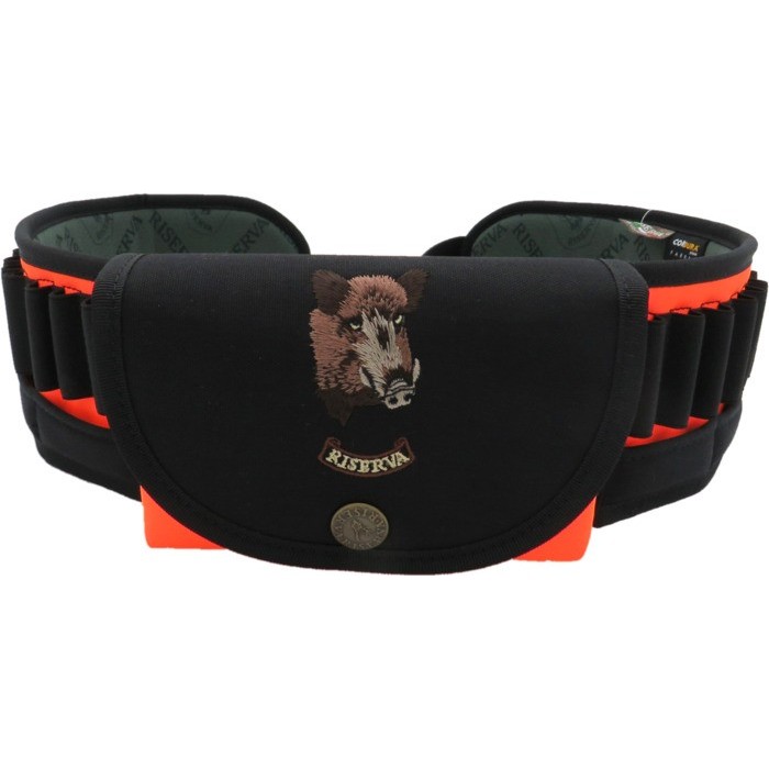 Riserva - cartuccera multicalibro 24 celle arancio