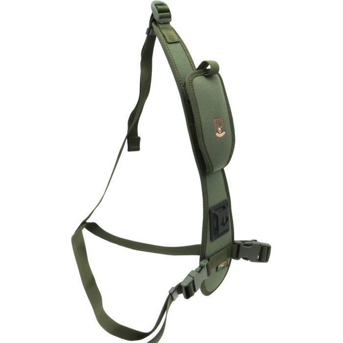 Riserva - spallina porta Gps e radio con gancio in cordura verde