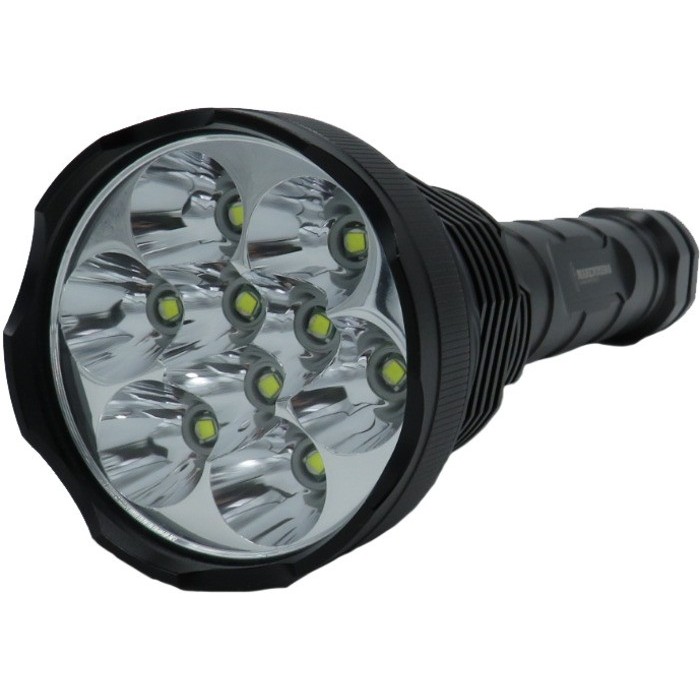 Torcia tascabile a led Maremmano 4000 lumen in valigetta