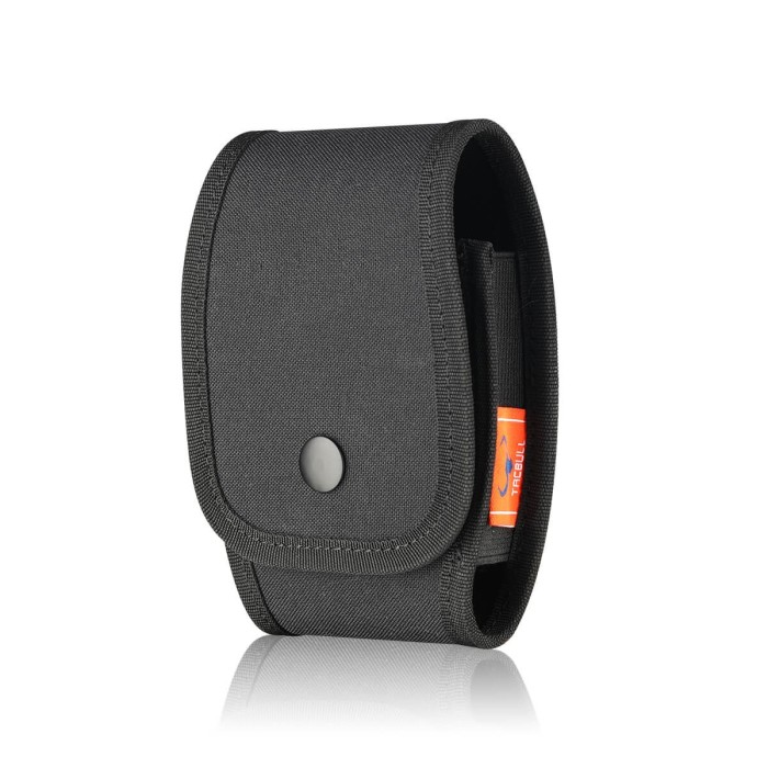 Custodia portamanette universale in nylon nera