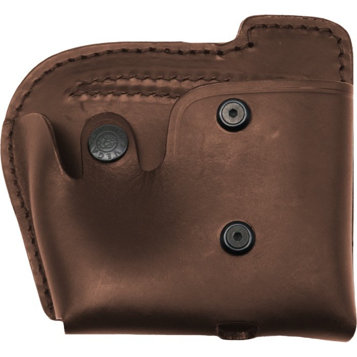 Porta caricatore e porta manette Vega in cuoio 1P07