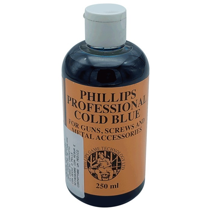 Brunitore liquido Phillips 250 ml per parti metalliche