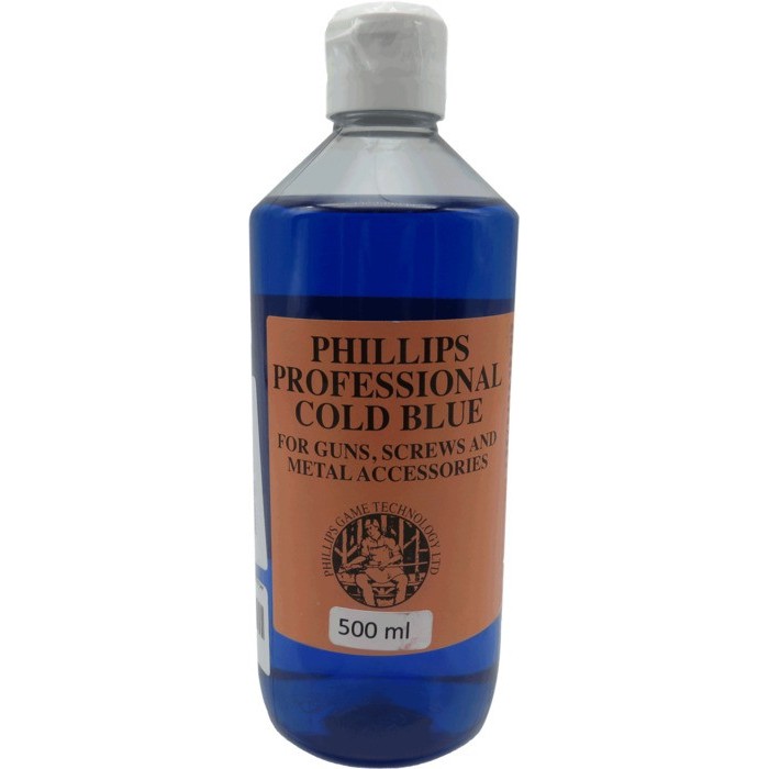 Brunitore liquido Phillips 500 ml per parti metalliche