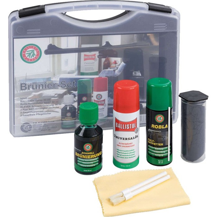 Kit Ballistol brunitore per armi 50 ml