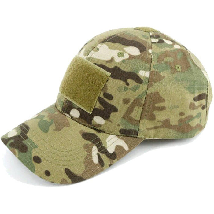 Cappellino con visiera multicam