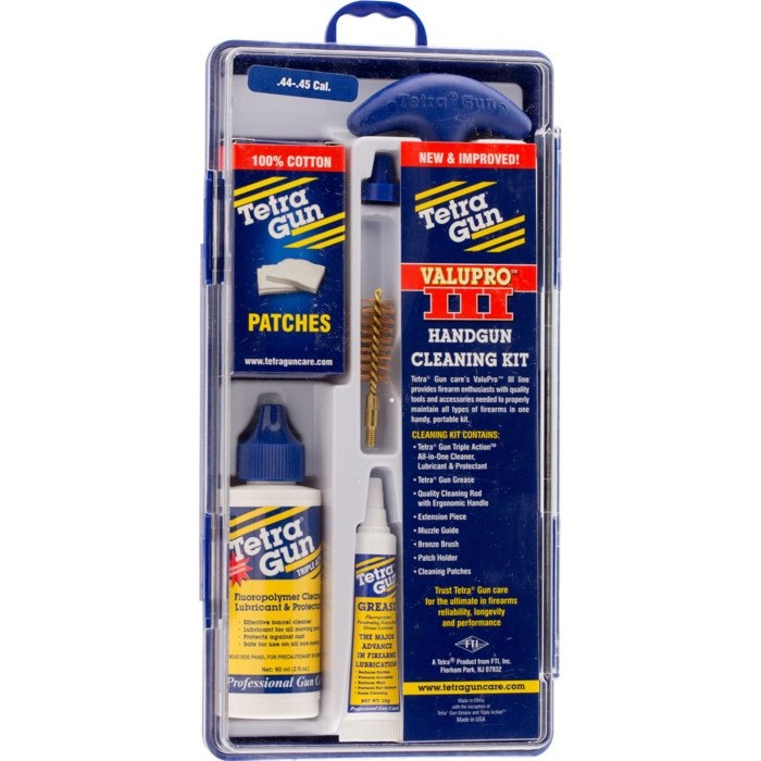 Kit di pulizia Tetragun per pistola cal. 44-45