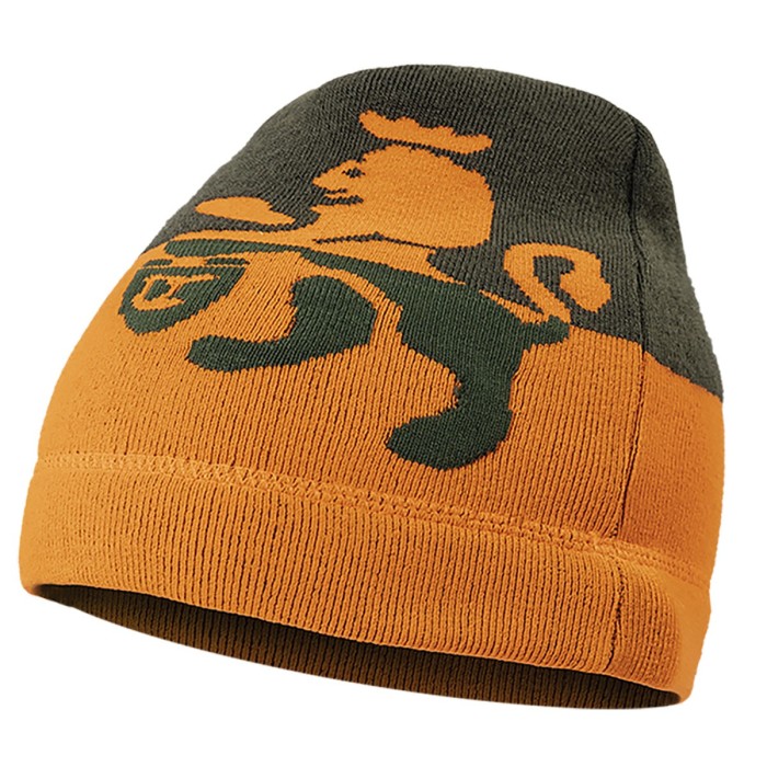 Trabaldo berretto in lana Ibis verde arancio